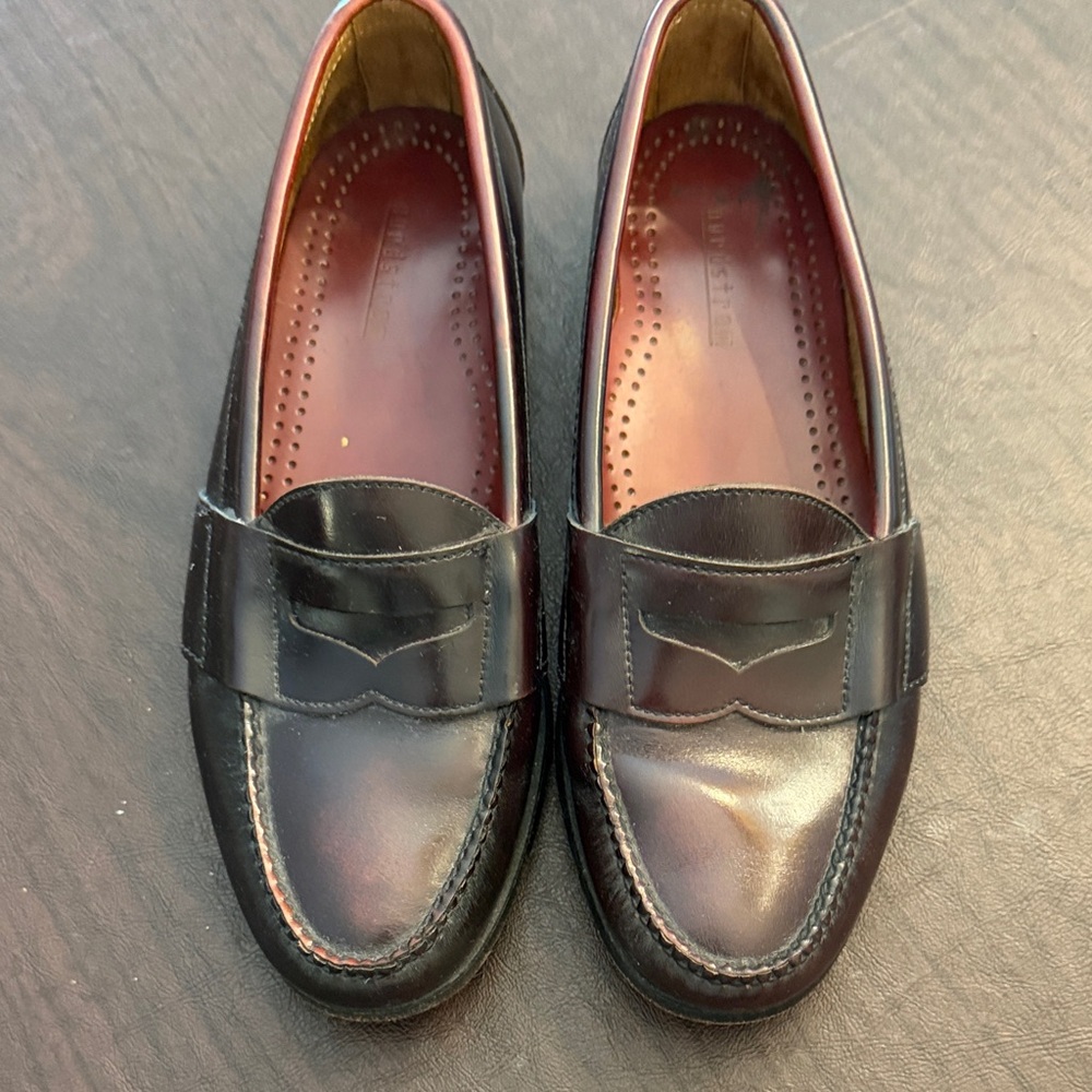 Nordstrom Dark Brown Leather Loafers